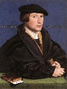 Hans holbein the younger Portrait of a Member of the Wedigh Family china oil painting artist